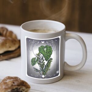 Holdfény növénycsokor bögrén