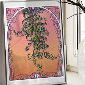 Naplemente futóka képkeretben