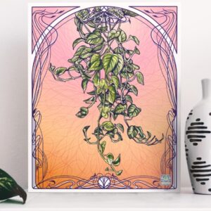 Naplemente futóka vásznon