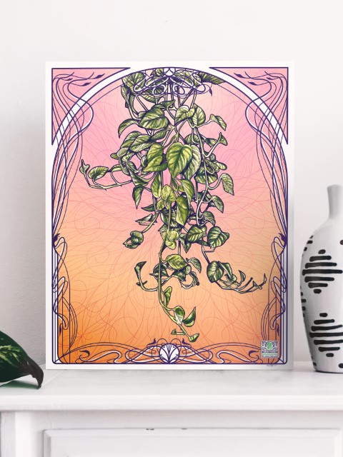 Naplemente futóka vásznon