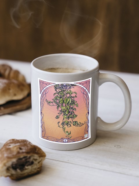 Naplemente futóka bögre